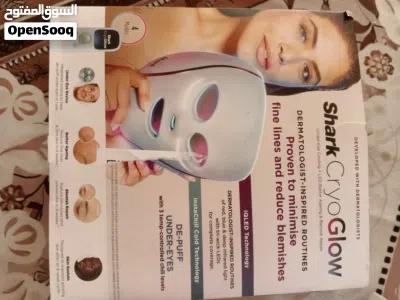 جهاز Shark CryoGlow الأصلي جديد جديد غير مستخدم مع الكارتون والملحقات 2
