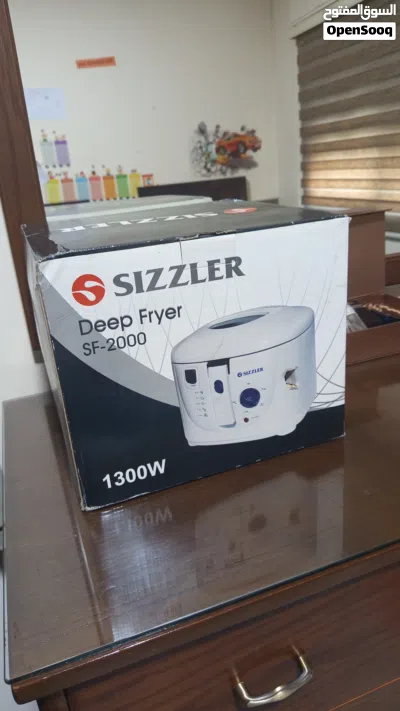 للبيع: قلاية كهربائية SIZZLER Deep Fryer SF-2000 – بحالة ممتازة 4