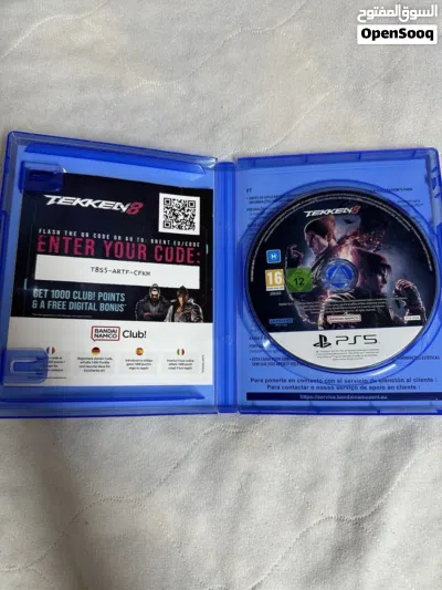 شريط tekken 8 نسخة اماراتية بحالة الجديد مستعمل اقل من اسبوع 3