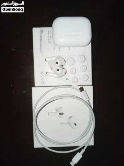 ابل ايربودز برو 2 بحالة ممتازة شبه جديدة بسعر ممتاز (APPLE AirPods Pro2) 4