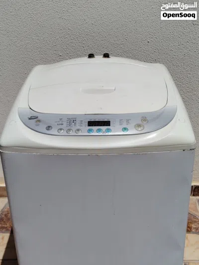 غسالة مستعمله للبيع 15 كيلو LG شغاله بعون الله أمورها تمام 3