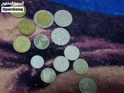 عملات معدنية تذكارية عربيه وأجنبية 2