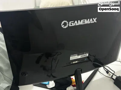 GameMax GMX24C144, 24" FHD Curved 144Hz 1MS FreeSync Gaming Monitor - Black  GMX24C144 4