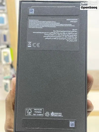 جهاز جالاكسي S25 FE أزرق مستعمل بحالة ممتازة بسعة 256 جيجابايت مع الكرتونة والشاحن 2