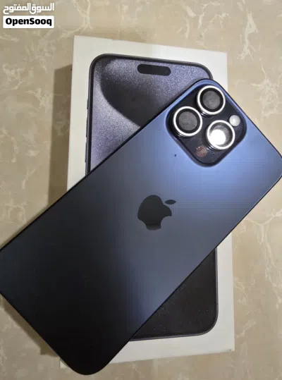 Apple iPhone 15 Pro Max – 256GB, Blue, Excellent Condition, with Box and Charger 4