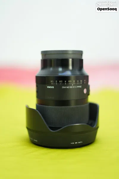 sigam Sony art lenec 20 mm lenec with bill art lenec 4