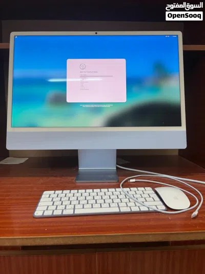 24-inch iMac (used lightly for one year only) with Retina 4.5K display: Apple M4 chip with 10‐core C 4