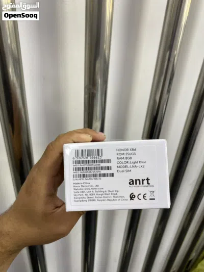 Honor X8D 8RAM / 256GB جديد بالكرتونة كفالة الوكيل الرسمي وشركتنا 3 سنوات 4