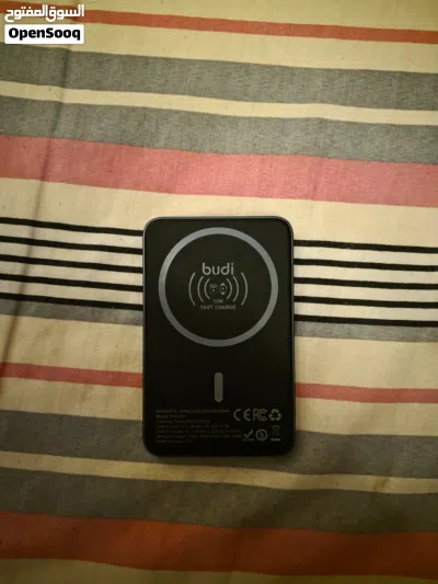 باور بانك مغناطيسي ذكي budi بقوة 5000mAh (شبه جديد) - بوشر 3