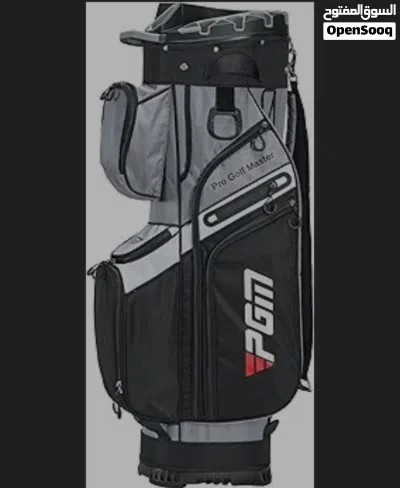 حقيبة غولف مخصصة للعربات (Cart Bag) تتميز بنظام تنظيم متطور لحماية المضارب. PGM Pro Golf Master 2