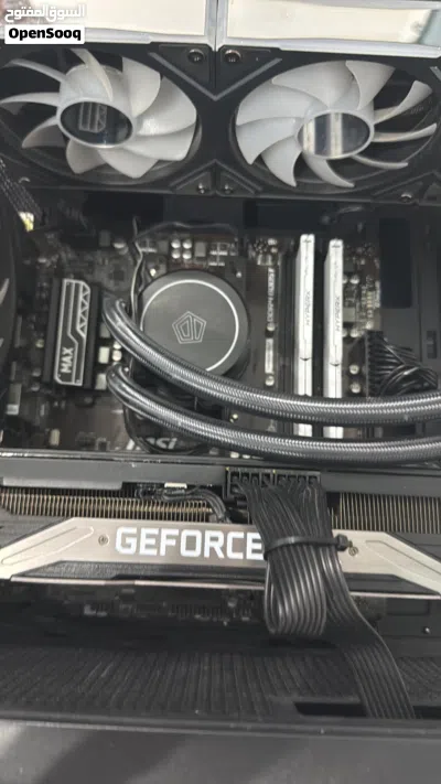 معالج RYZEN 5600G مع موذربورد MSI B450 MAX 2