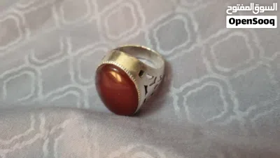 خاتم عقيق يمني 2