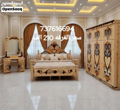 غرف نوم سويدي السعر 210 الف او دولاب لحاله 6 ابواب ب110 الف 3
