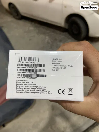 تلفون هونور ⁦⁦x6c⁩⁩ ⁦⁦256⁩⁩ غيغا ⁦⁦6⁩⁩ غيغا رام جديد بالكرتونه معو كفاله 2