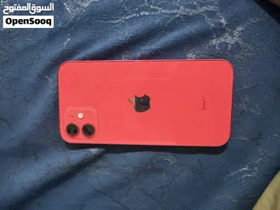 آيفون 12لون احمر مامفتوح نضيف جهاز 2