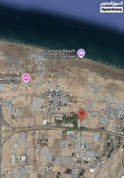 للبيع أرض سكنيه في بركاء الرميس جنب حديقة النسيم ومشروع يامال وقريبه من الشارع العام بمساحة 600 متر 4