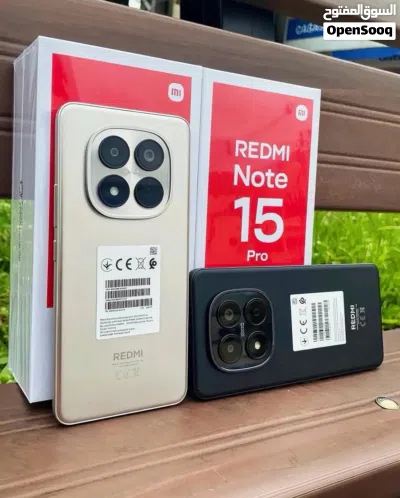 Redmi Note 15 Pro 12GB RAM / 256GB تلفون شبه جديد استخدام أيام فقط أداء قوي وسلس جدا متوفر توصيل 2