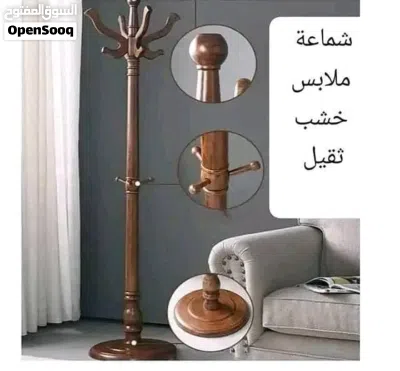 شماعة ملابس خشب ثقيله 2