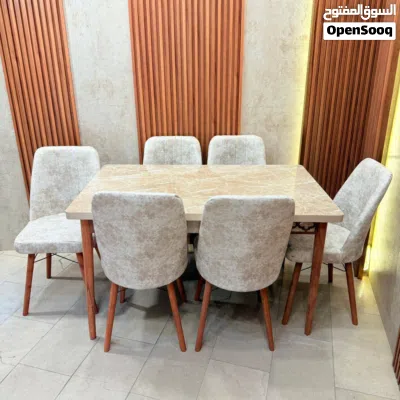 ميز طعام تركي مع 6 كراسي درجة اولى عرض خاص 4