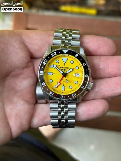 للبيع ساعة Seiko 5 GMT الأصلية 2