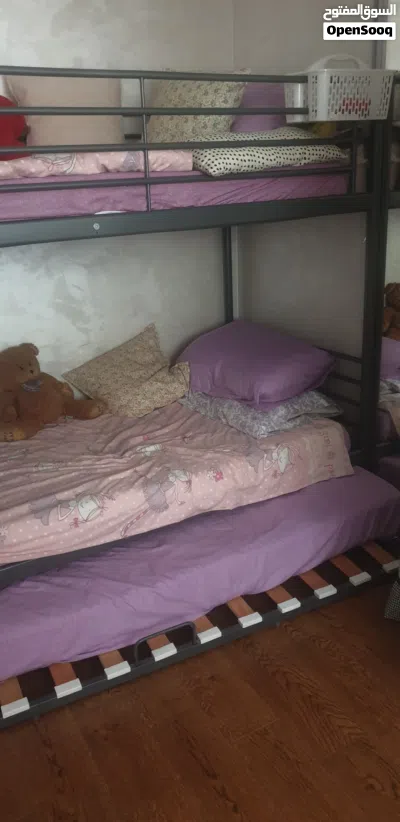 سرير bunk bed 3 طبقات 3 اسرة 3