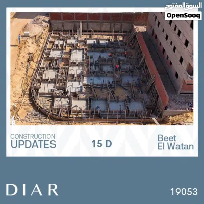 218م بجوار هيلو بارك وماونتن فيو ماستر روم + دريسنج + 3 حمامات عمارة ناصية بحري 2