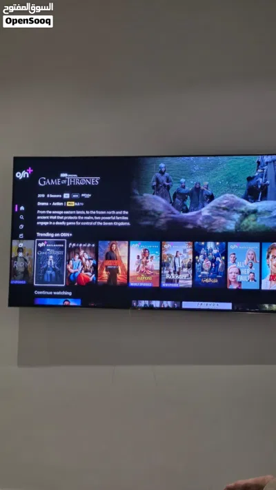 تلفزيون سوني 4k سمارت x95h 163.9cm 2