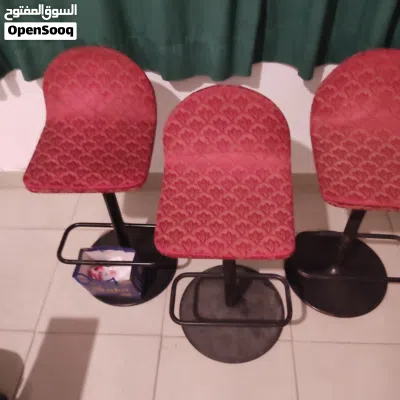 bar chair , 3 numbers 3