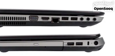 لابتوب HP Pavilion dv6 معالج i5 وتخزين256gb SSD رامات 4GB كرت AMD Radeon نظامWindows10 مع شاحن وماوس 3