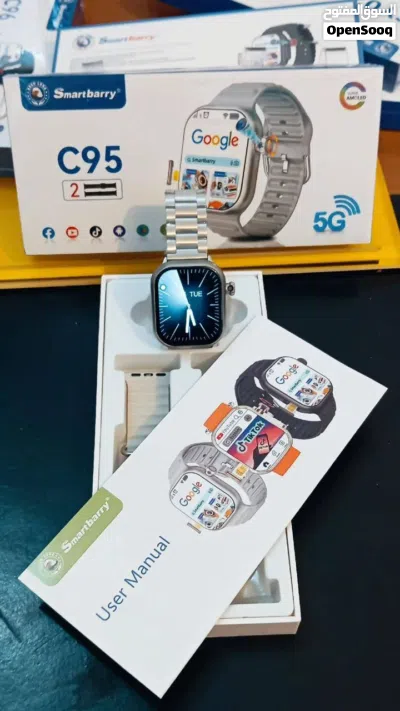smartbarry c95 اقوى ساعة باحدث معالج عشان الألعاب والتطبيقات الجديدة كلها 3