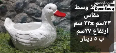 قواوير زرع باشكال البط 3
