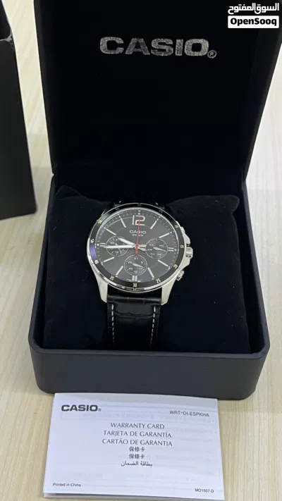 ساعة كاسيو (casio) أصلية مع الملحقات 3