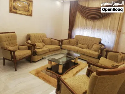 طقم كنب 9 مقاعد مستعمل بحالة الجديد 2
