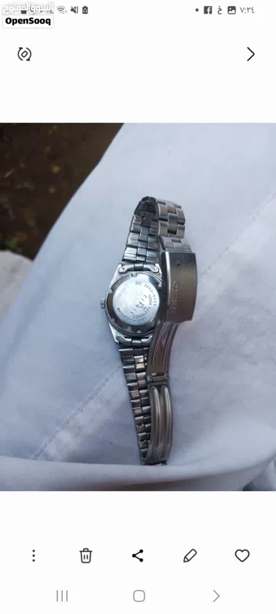 تحفة فينتاج - Seiko 5 نسائي 1989 للبيع ساعة Seiko 5 Ladies فينتاج نادرة المواصفات: - الموديل 2