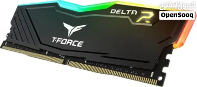 Team group T-Force Delta RGB 16GB (16GBx1) DDR4 3600MHz Memory - Black 2