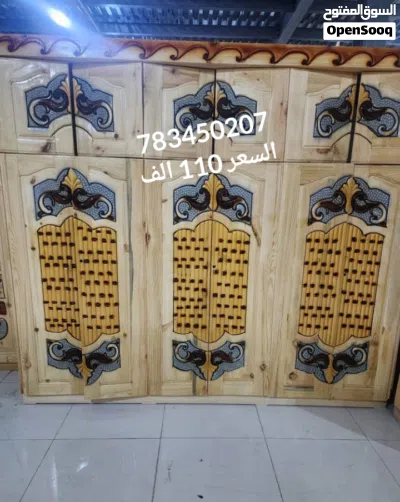 دواليب ملابس سويدي درجه اولي ابو 6 ابواب 4