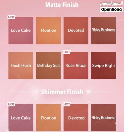 SHEGLAM Color Bloom Shimmer & Matte Collection Set 4