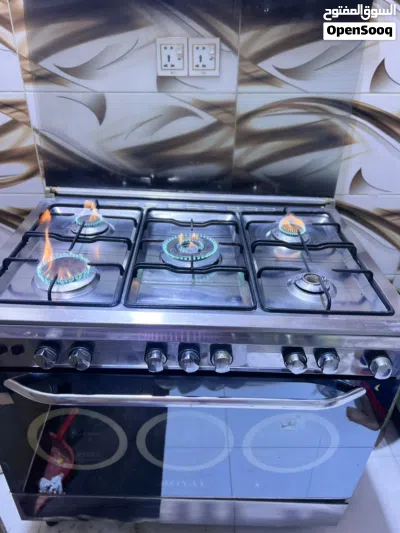 طباخ ايطالي رويال 90*60 قياساته كلشي بي شغال 3