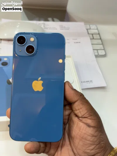 iPhone 13 BLUE 128GB BH 89% DEVICE WITH BOX SEALED CUT CONDITION 2