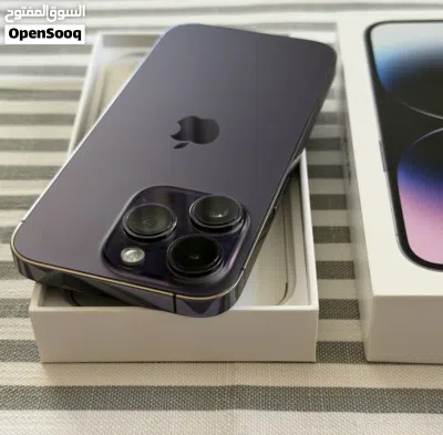 Iphone 14 pro 128GB purple used good condition 4