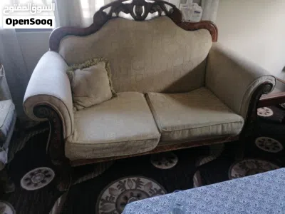 أثاث مستعمل طقم كنب زان 2