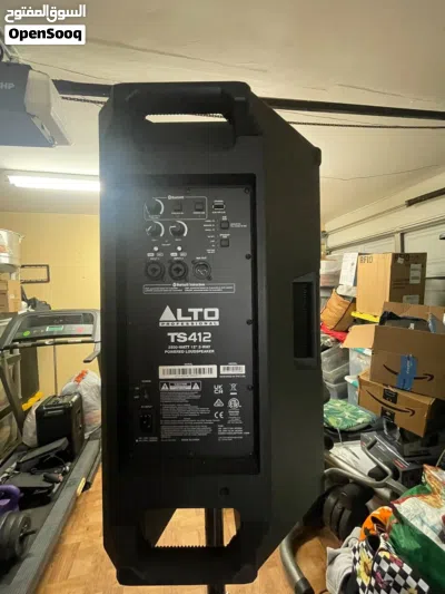 ALTO powered 2500w each speaker pair 2