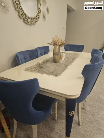 طقم كنب مستعمل للبيع 6 مقاعد 4