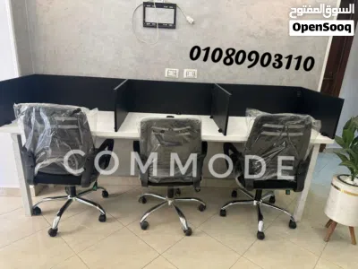 خليه خلية عمل ورك ستيشن مكاتب موظفين وحدات كول سنتر work station 4