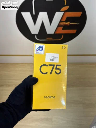 Realme C75 ROM:256 GB RAM:8 GB Colour:Lightning Gold 45W fast charge 5828mAh battery 4