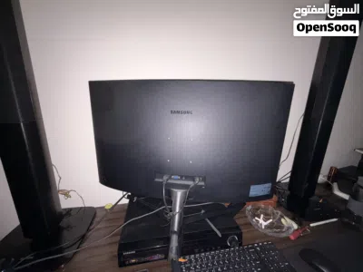 شاشة سامسونج 32 إنش منحنية FHD 75Hz HDMI/VGA موديل C32R500FHM 2