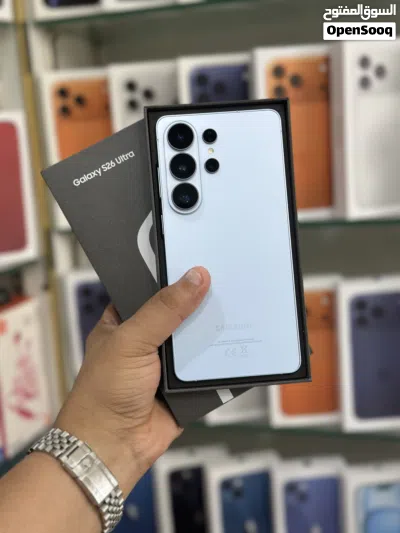 عرض خاص : Samsung S26 ultra 256gb هاتف جديد مستعمل فقط يوم واحد مع ضمان وكيل سنة مع هدايا و ملحقات 2
