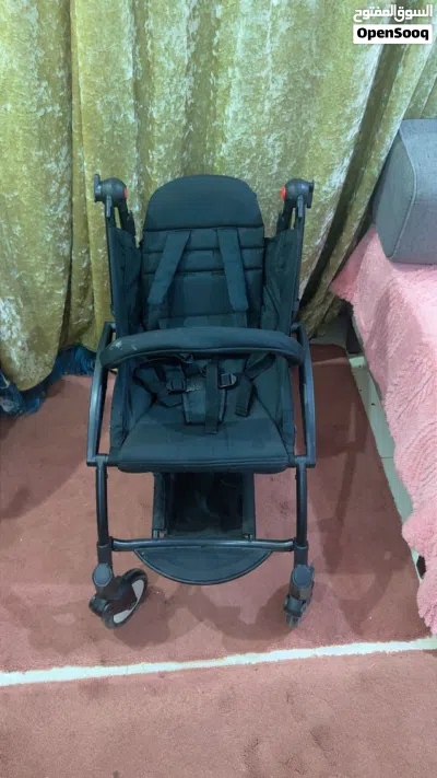 عربانه اطفال بتطلع الطيارة خفيفه الوزن وعجلها سهل ف الاستخدام دراعها بيطبق 4