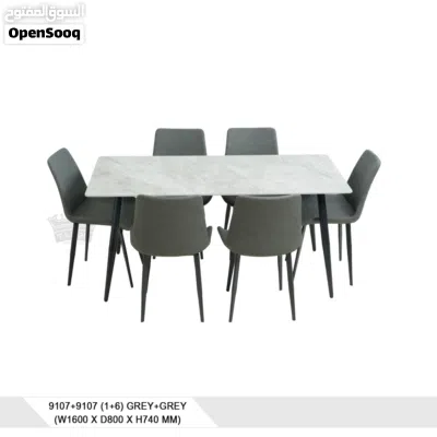 طاولة طعام صينية الصنع (1+6) Dining Table Made In China (1+6) 4