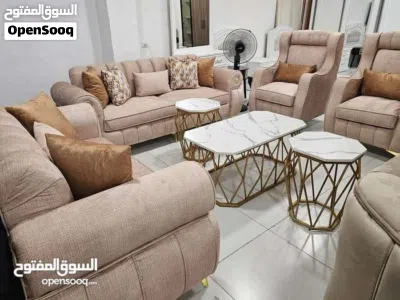 اطقم ضيوف 7 مقاعد تشطيب عالي مكفول 3سنوات بسعر الجملة شامل التوصيل داخل عمان لاتردد بلتواصل 4